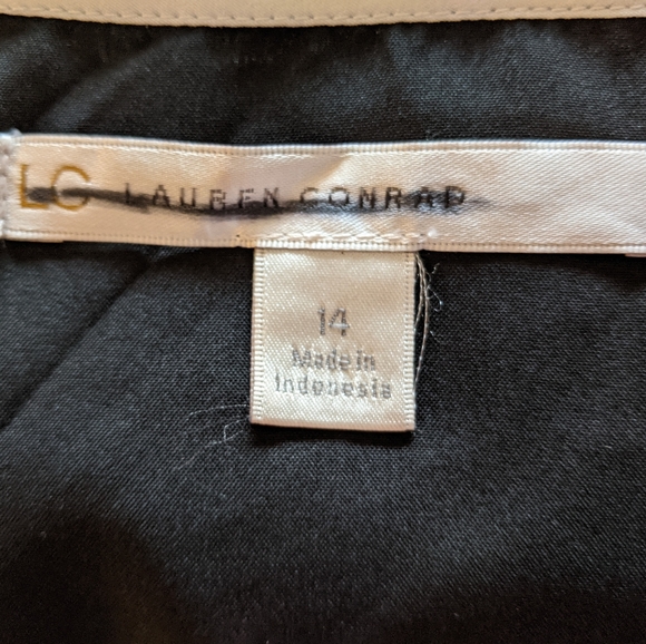 Lauren Conrad Sleeveless Floral Dress Size 14 - Picture 4 of 4